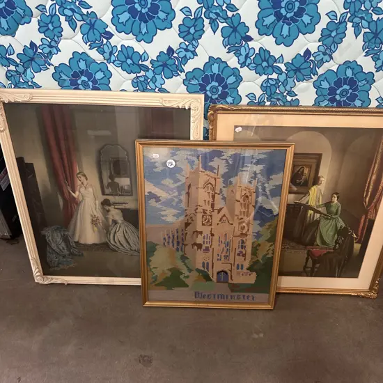 tapestry and Pr vintage prints