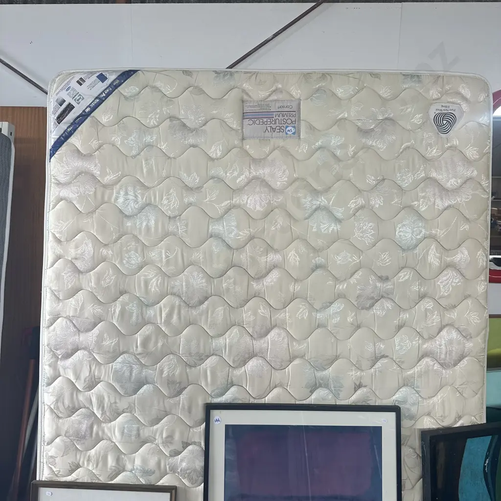 tidy Queen bed Image 1++