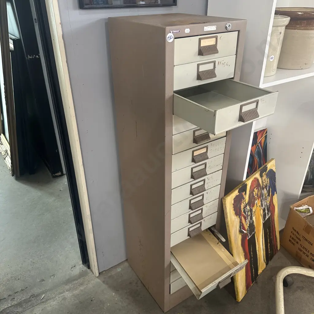 15 Drawer filing cabinet. Image 1++
