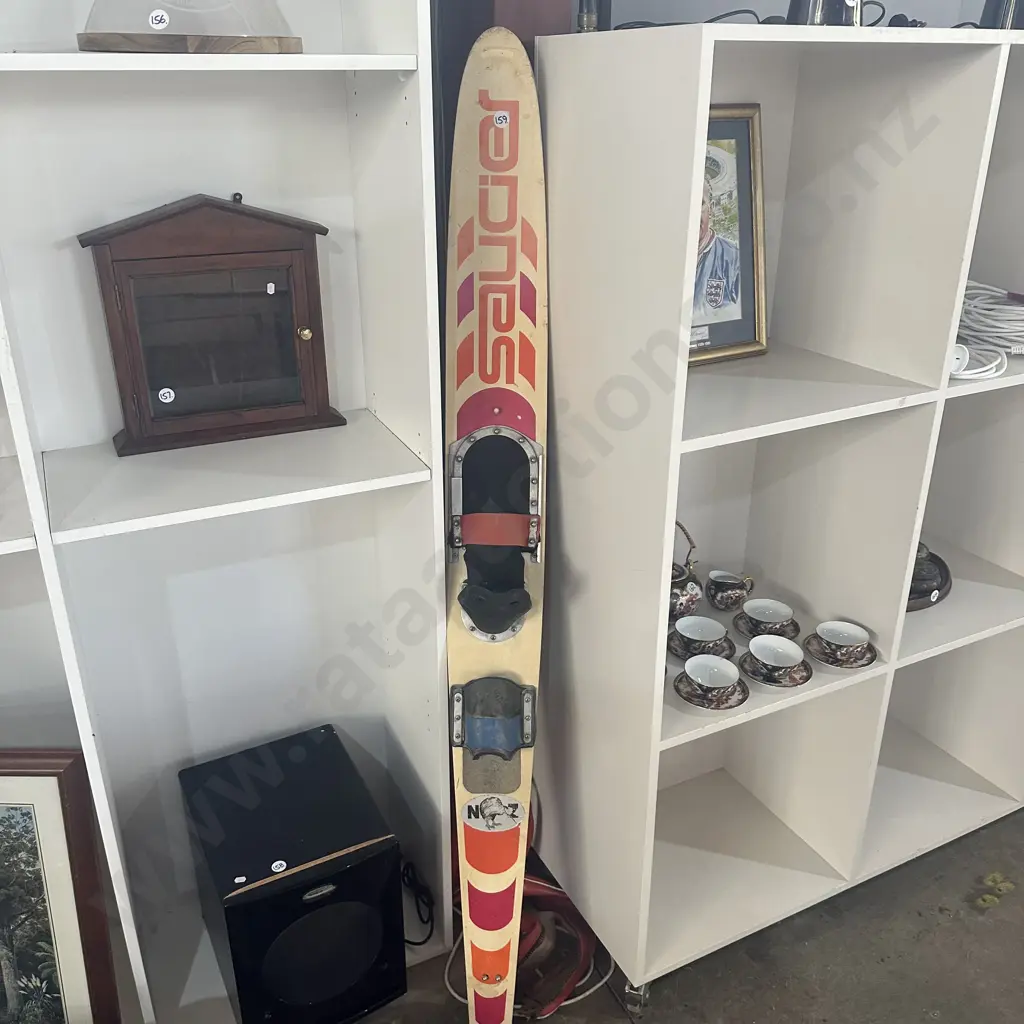 Single ski and bag. Image 1++