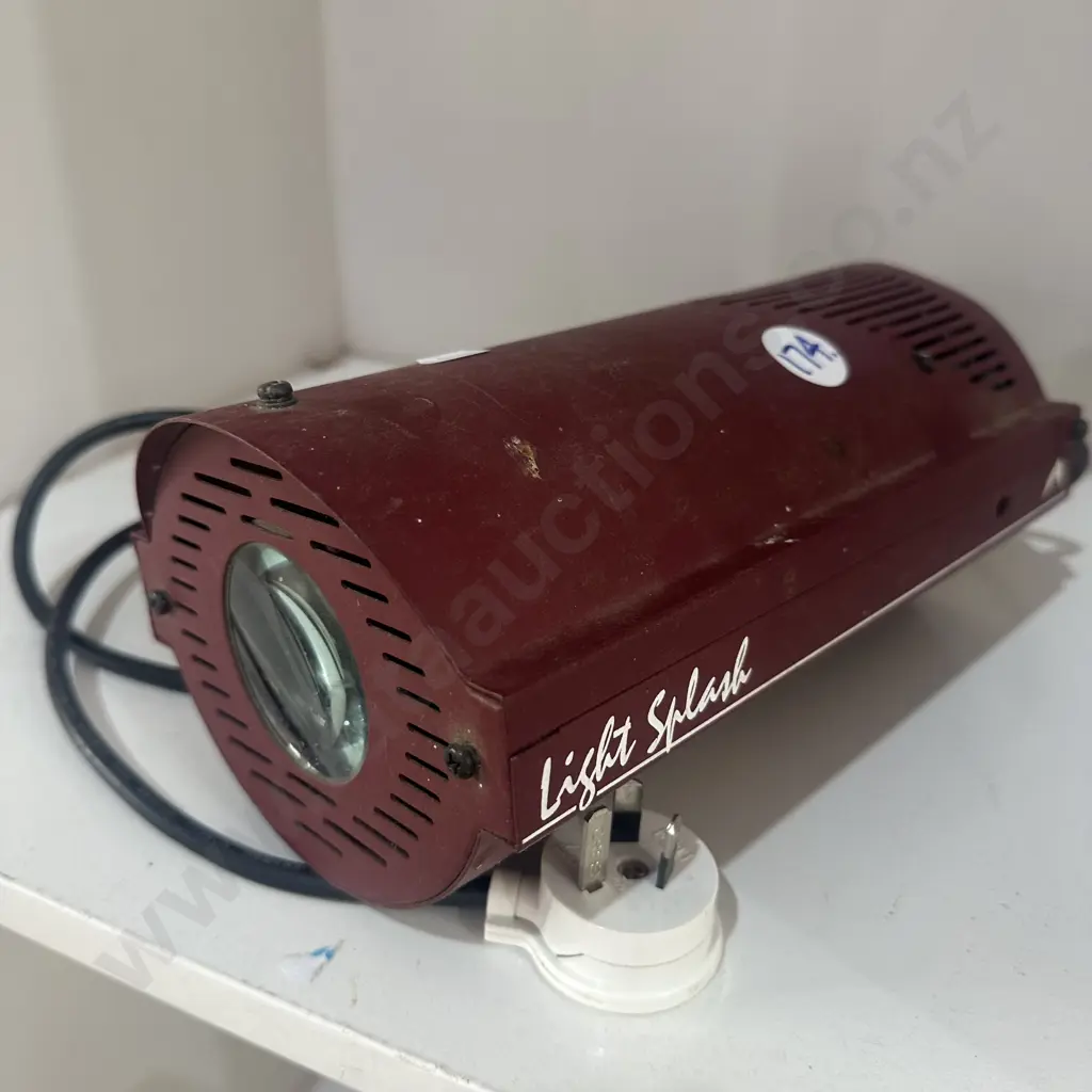 Light Splash coloured disco light - working. Image 1++