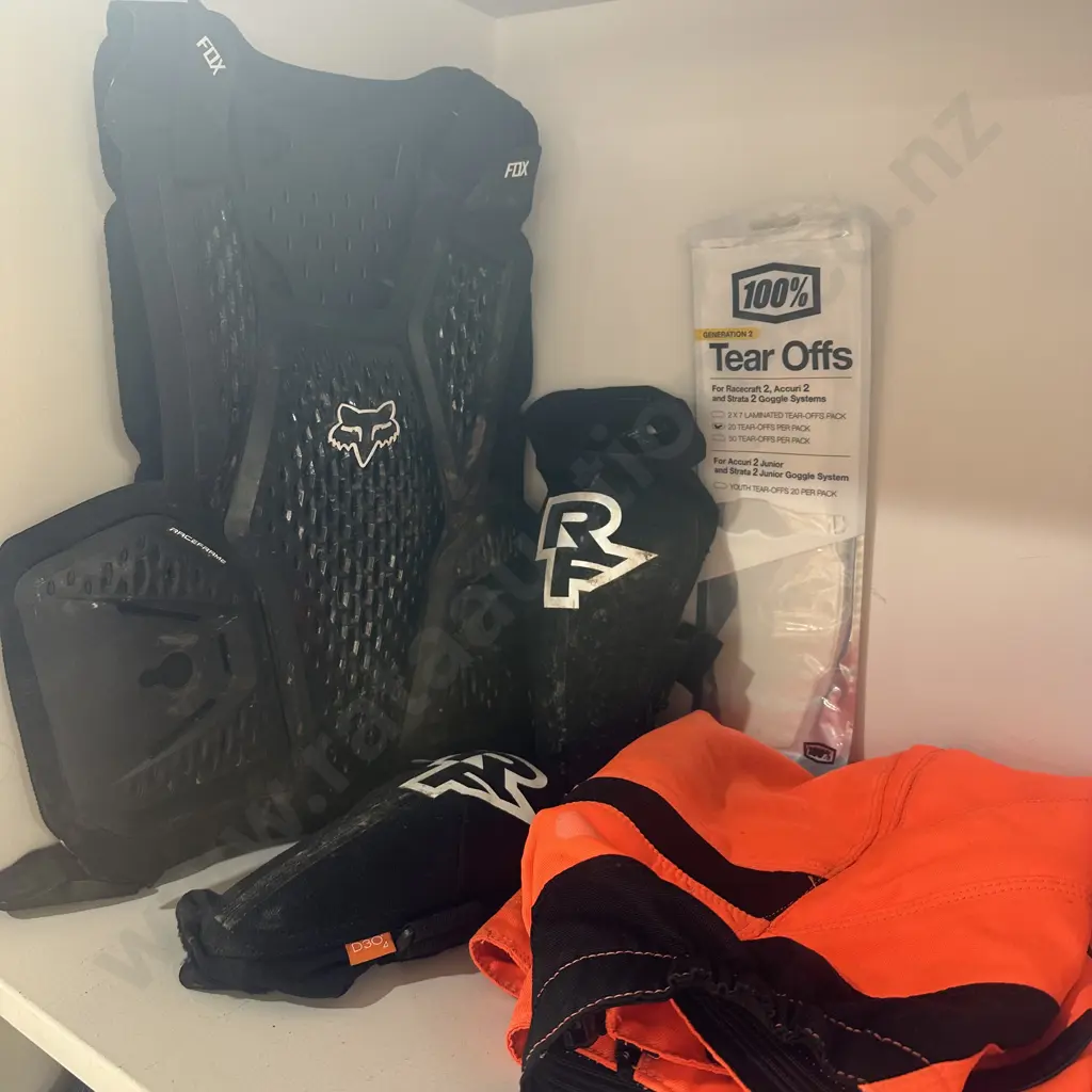 Motorcross pants and pads etc. Image 1++