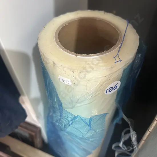 Roll of carpet protector.