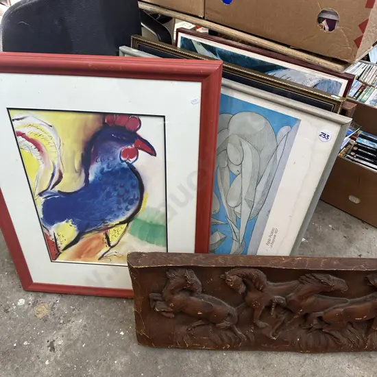 Six assorted pictures.