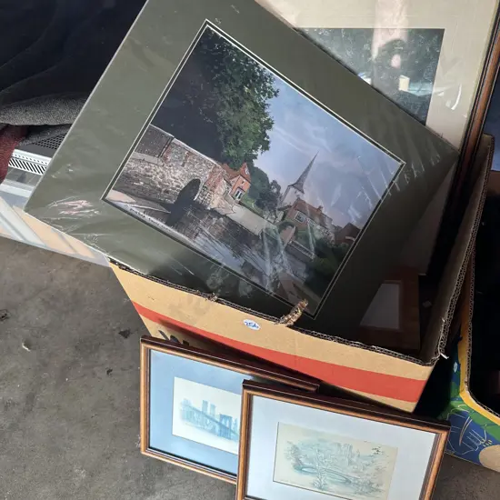 Pictures and frames.