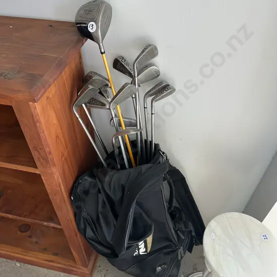 golf club set in Donnay pro golf bag