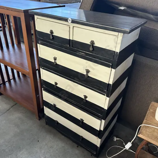 painted vintage tall boy ex Birdwoods