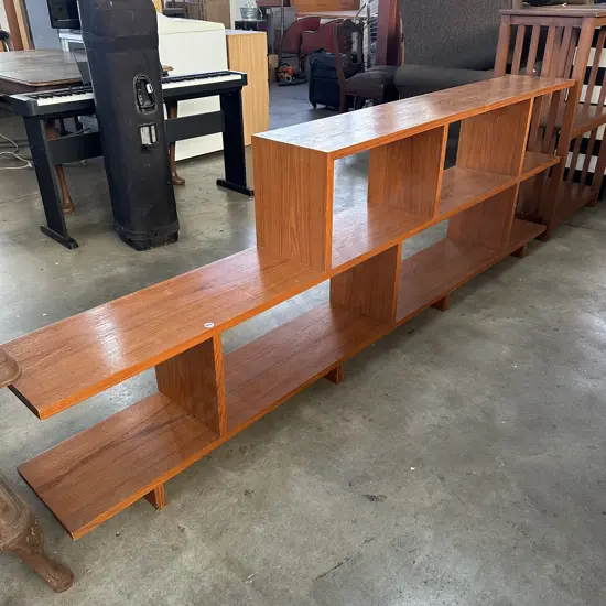 Mid-century style 2.6m book shelf