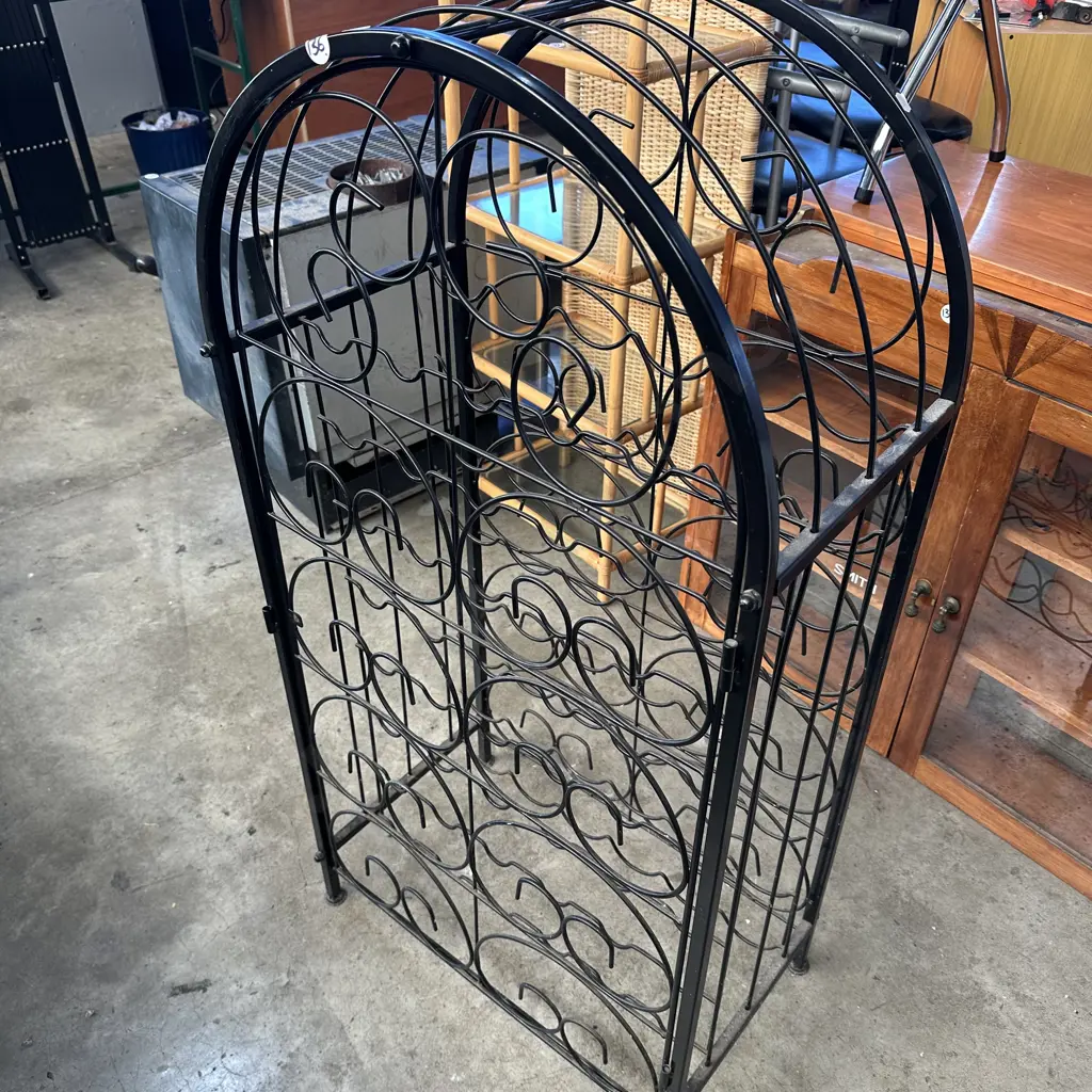 wine stand, trash can, desk, file cabinet (all must be taken) Image 1++