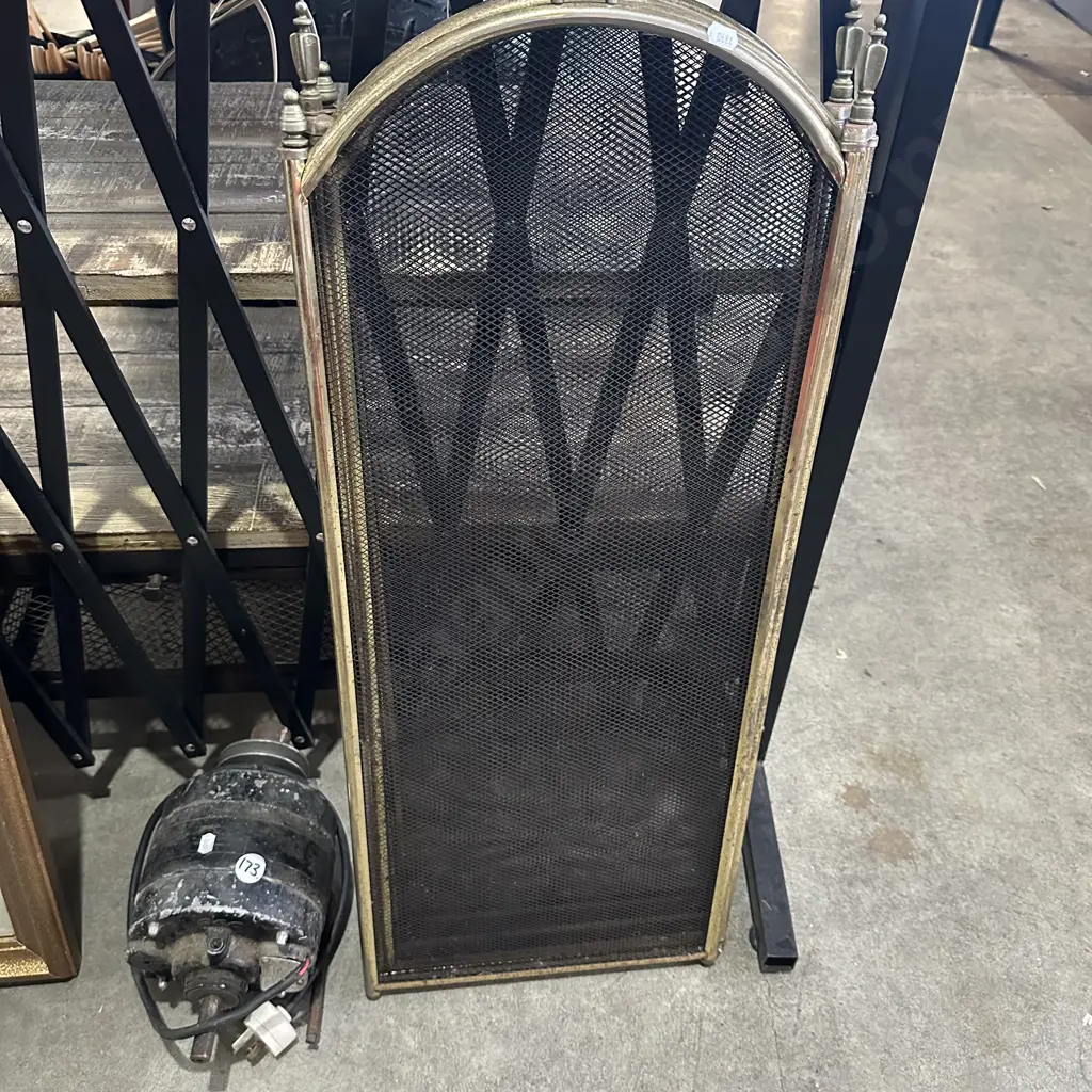 fire screen and motor Image 1++