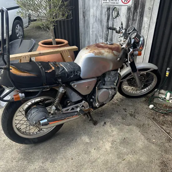 1989 Honda TT GB400 motorbike