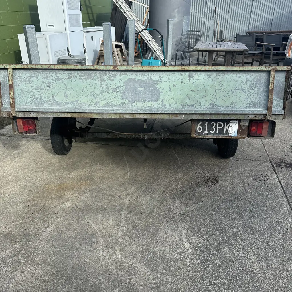 1969 cyclone trailer current rego, all wired and working plus spare wheel 1700w 1800L Image 1++