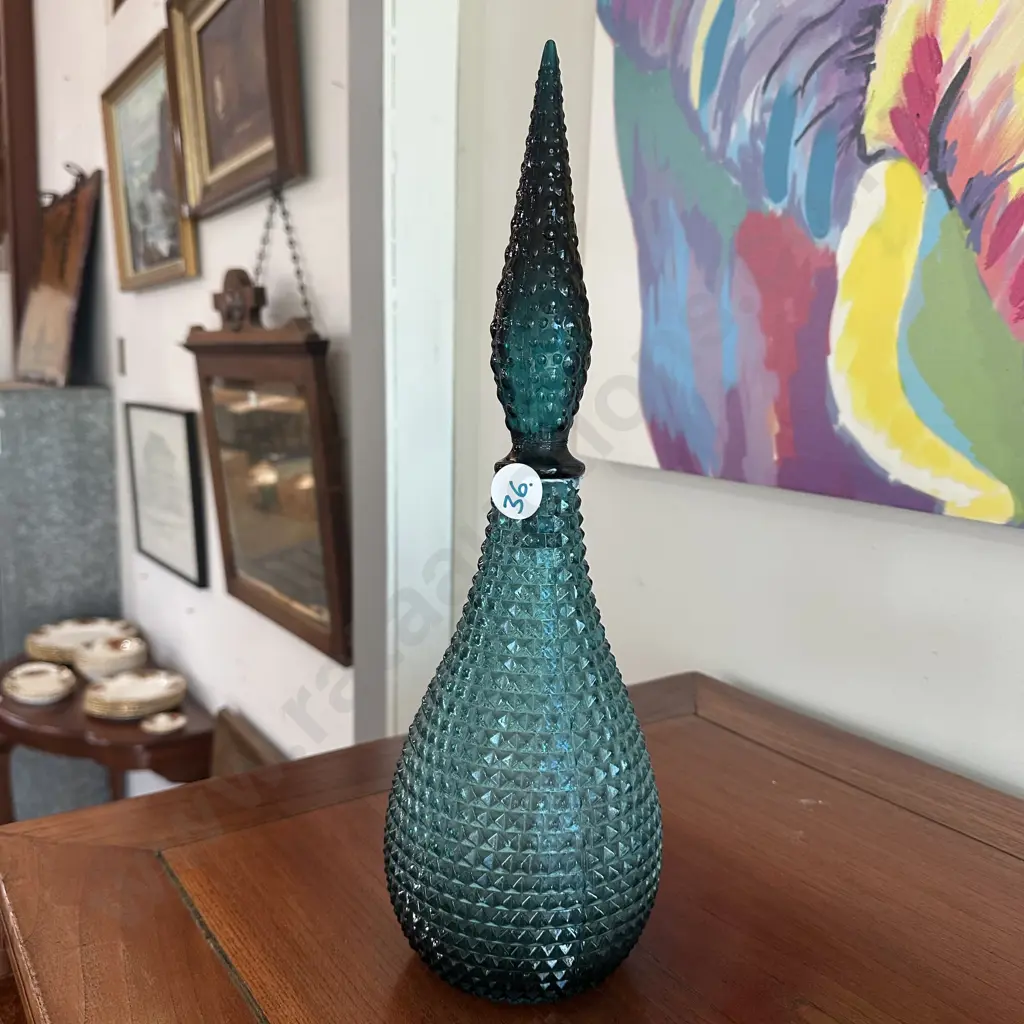 mid-century Italian lidded bottle Image 1++