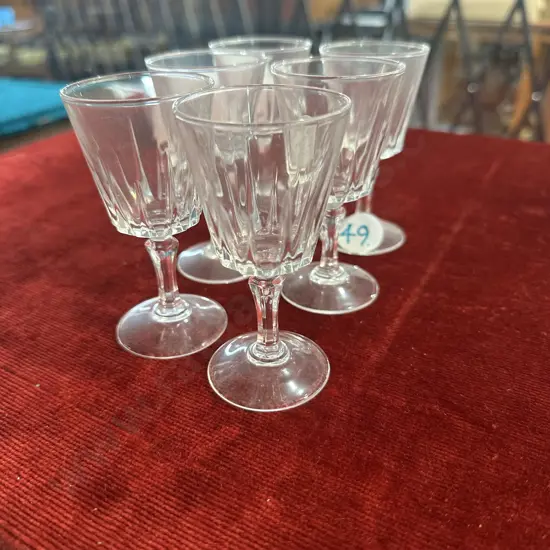 Waterford crystal sherry glasses
