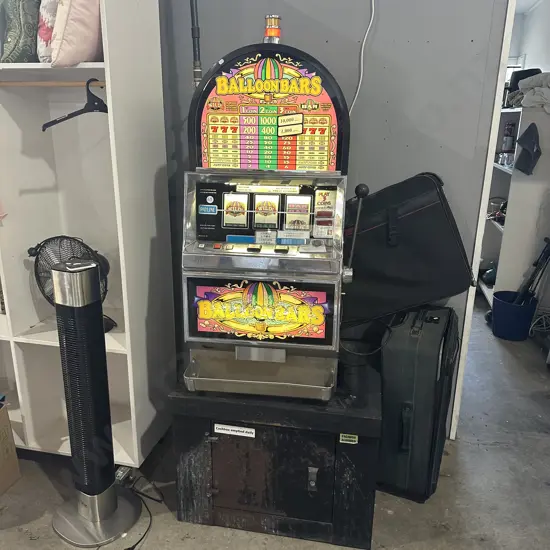 One armed bandit slot machine
