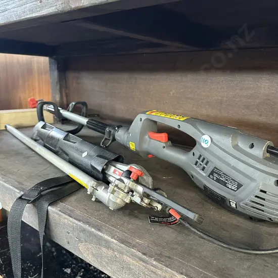 electric pole hedge trrimmer