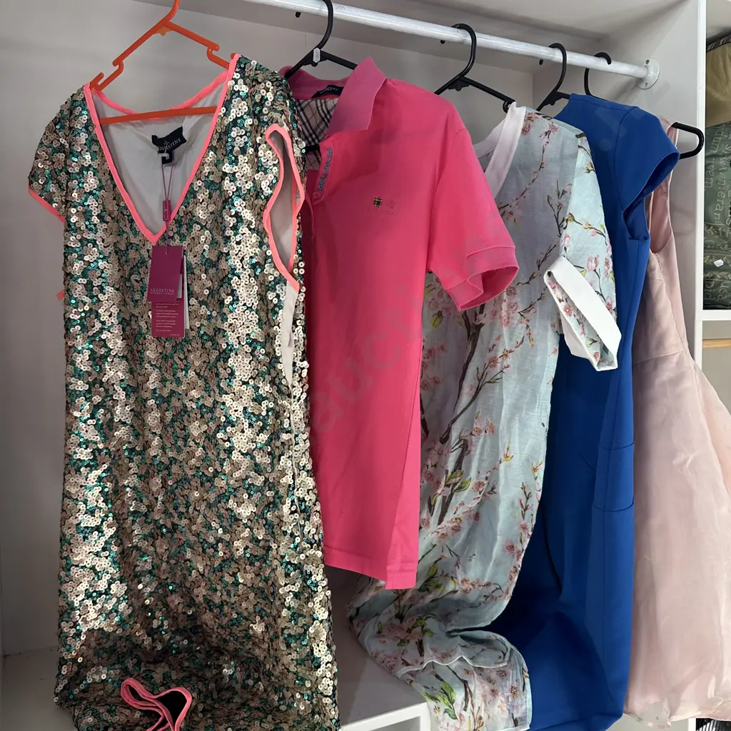 Two boxes designer shoes and clothes. Image 1++