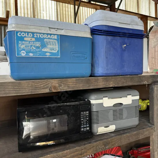 Two chilly bins - need a clean.