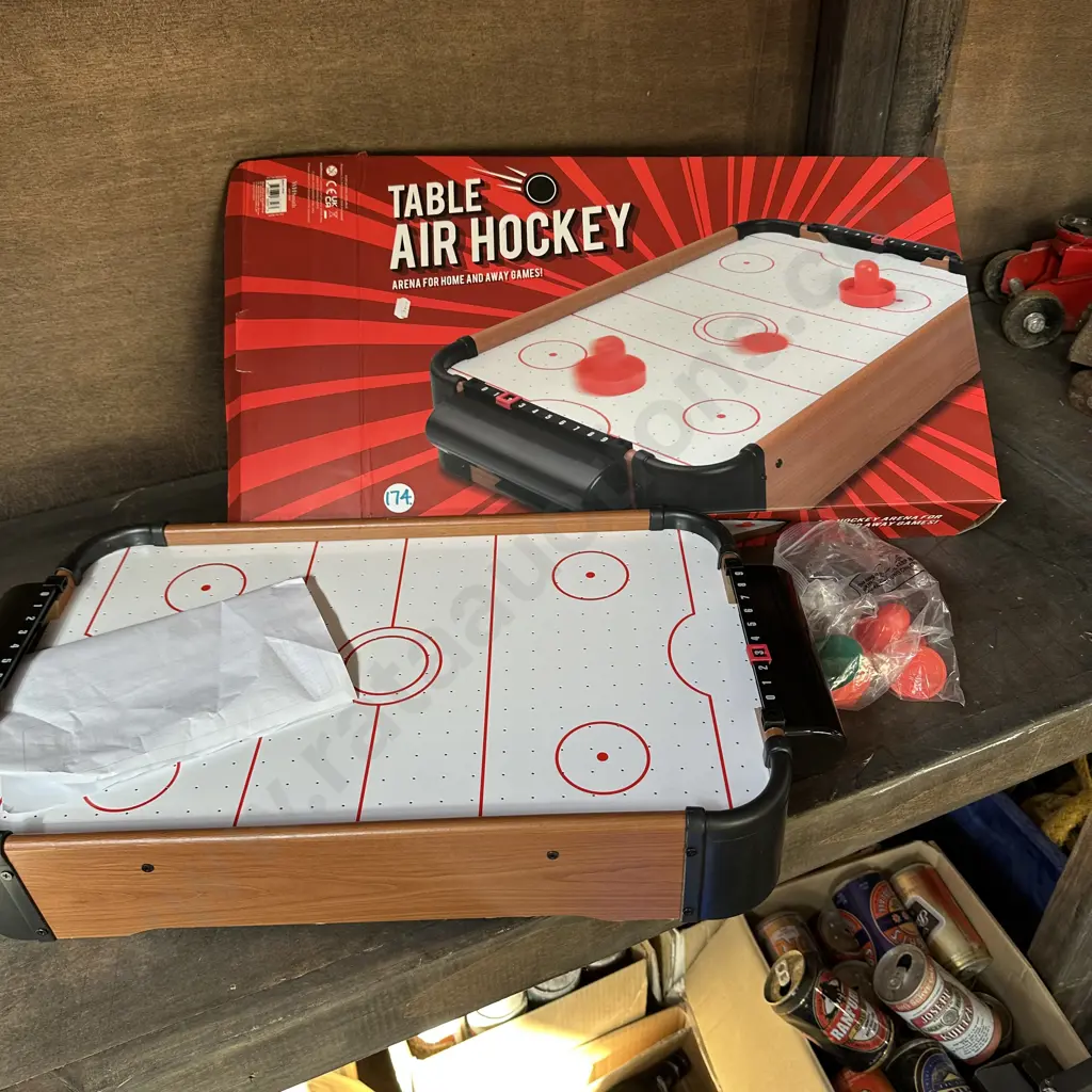 As new Table air hockey game. Image 1++