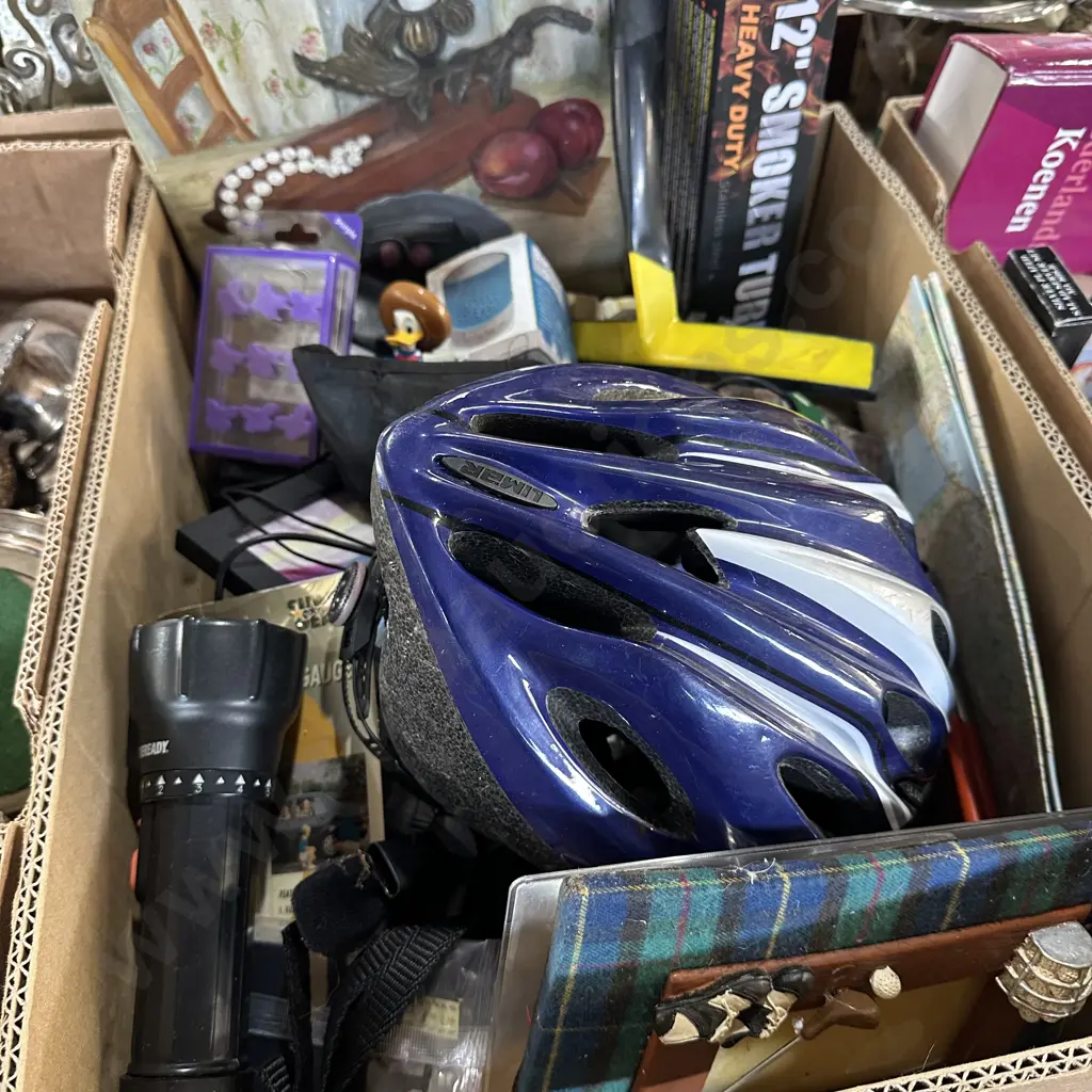 Box of assorted items. Image 1++