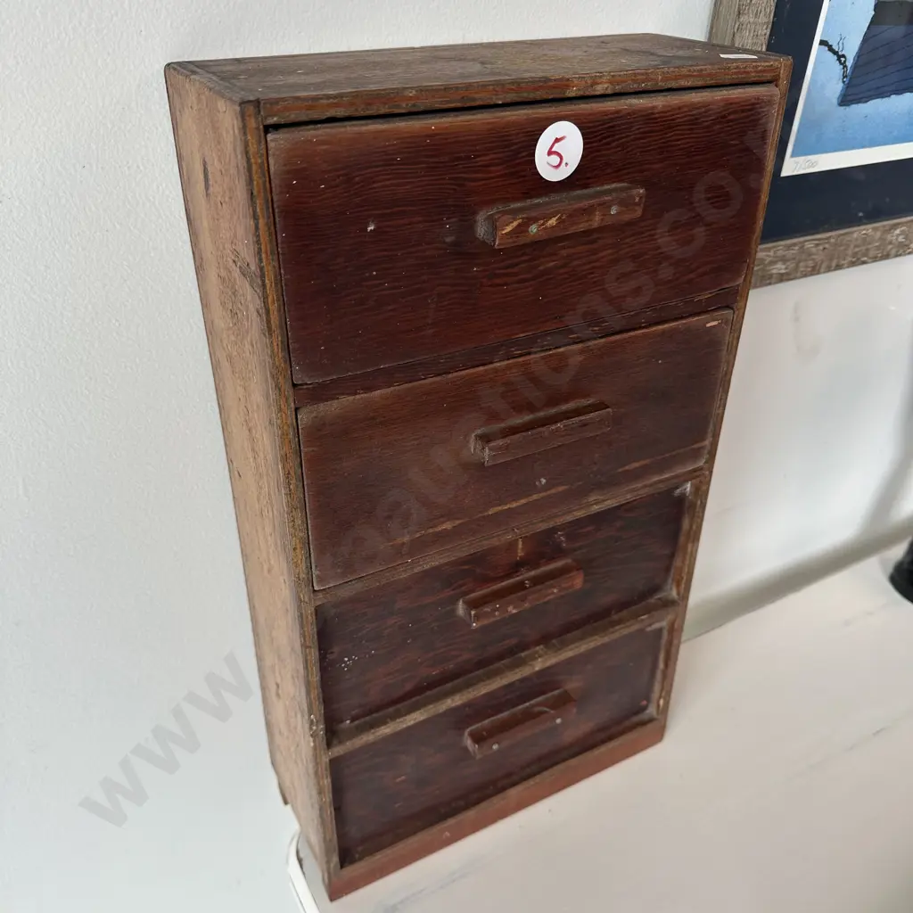 vintage parts drawers 48cm Image 1++