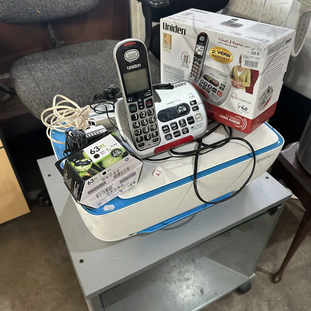 printer, ink, phone , TV stand Image 1++