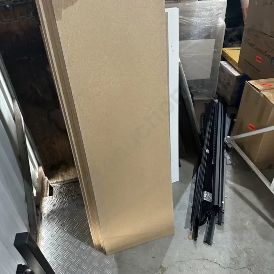 flat packed shelving unit