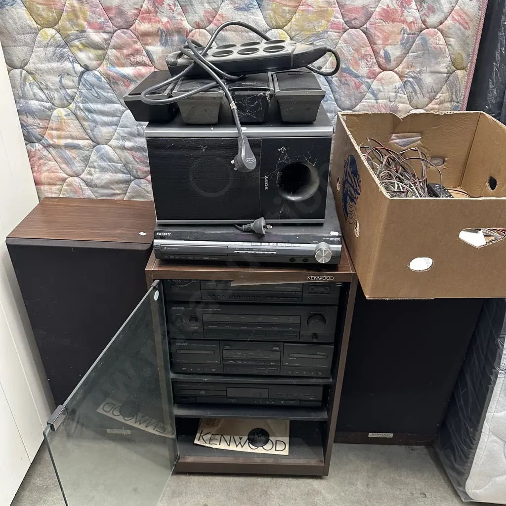 Kenwood and Sony stereos Image 1++