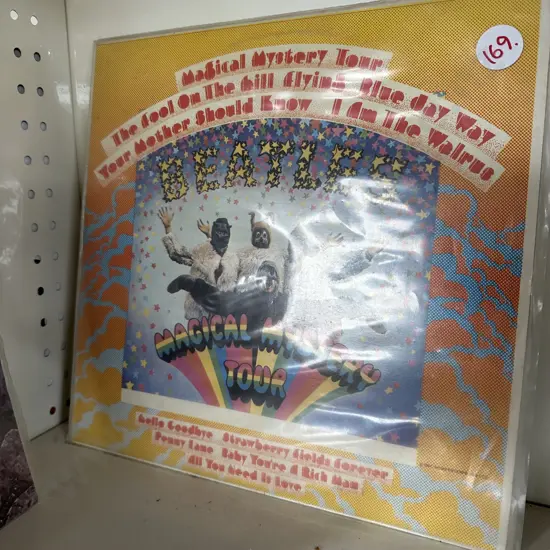 The Beatles "Magical Mystery Tour" LP in great condition.