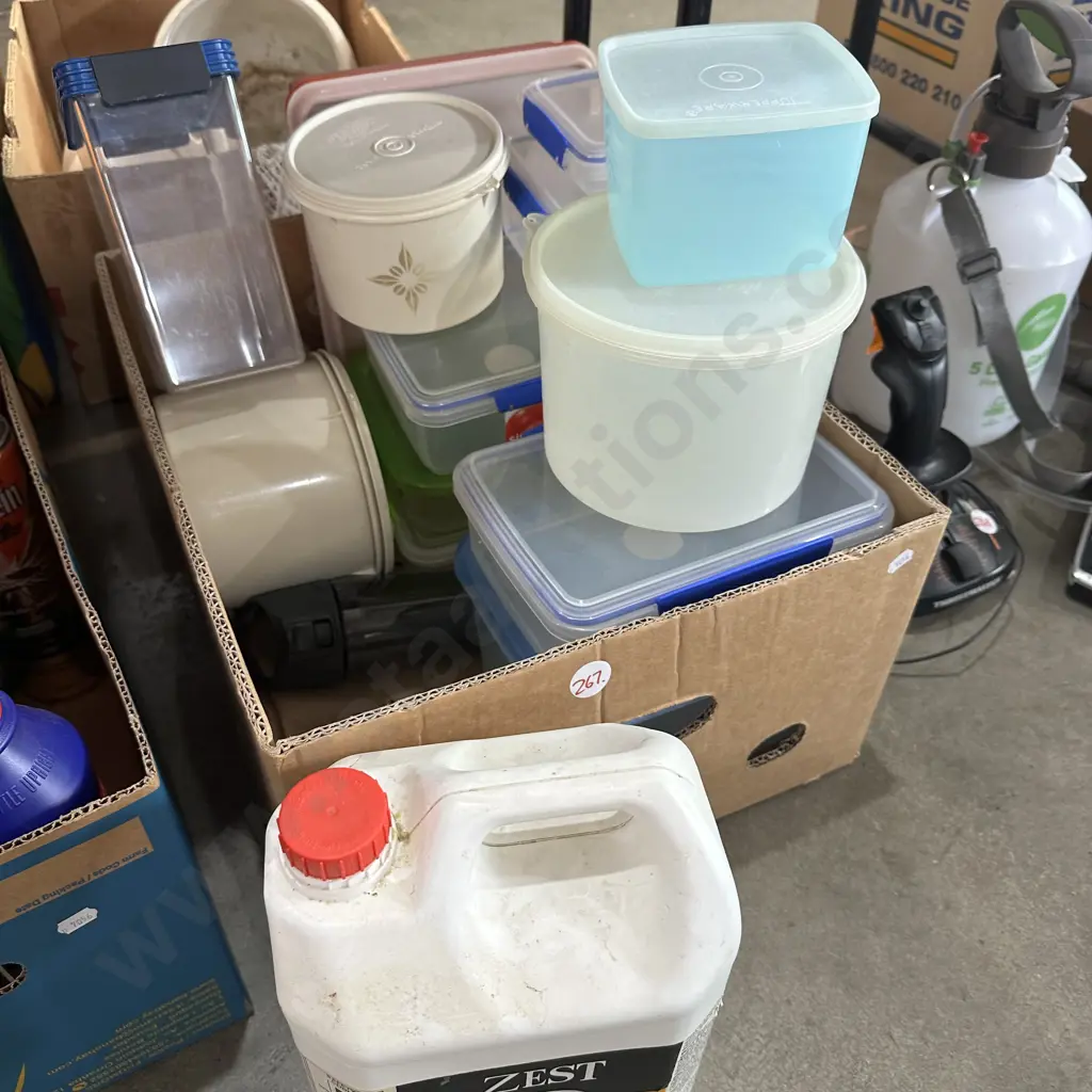 Cleaner and storage containers. Image 1++