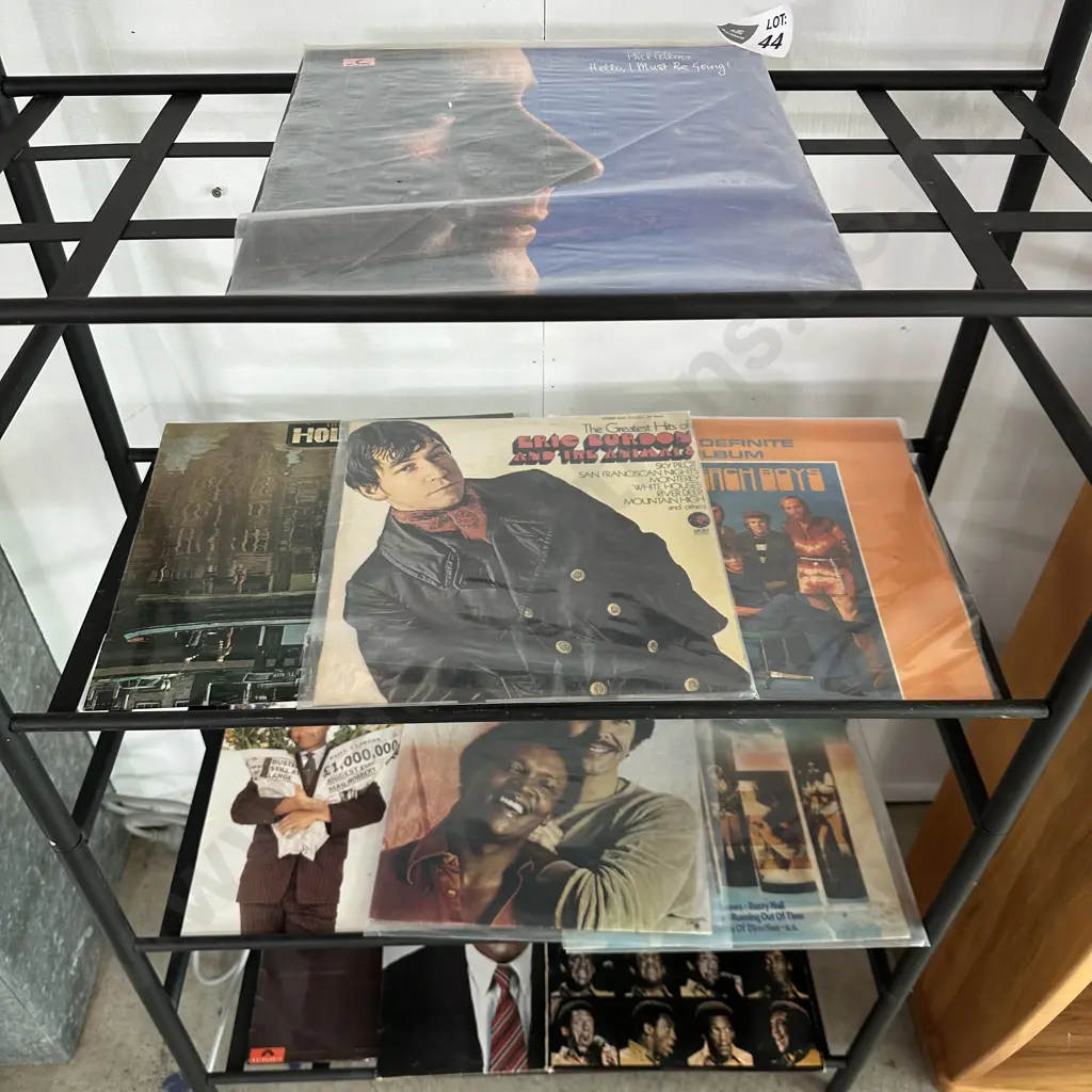 10 x LPs inc Phil Collins & the Beach Boys Image 1++