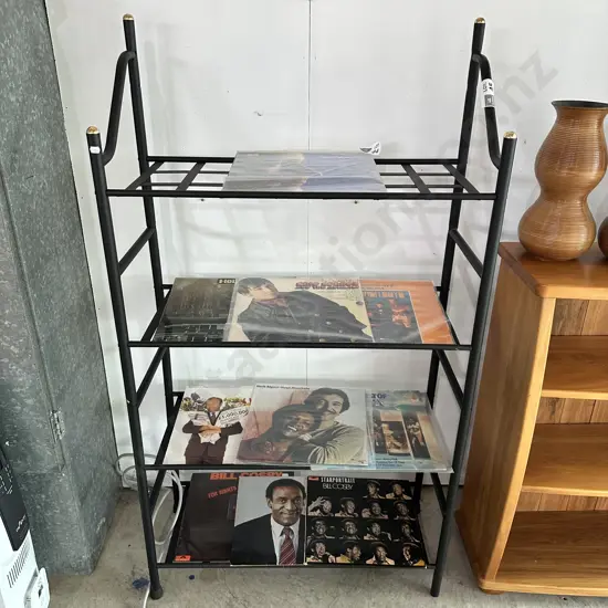 Metal shelf