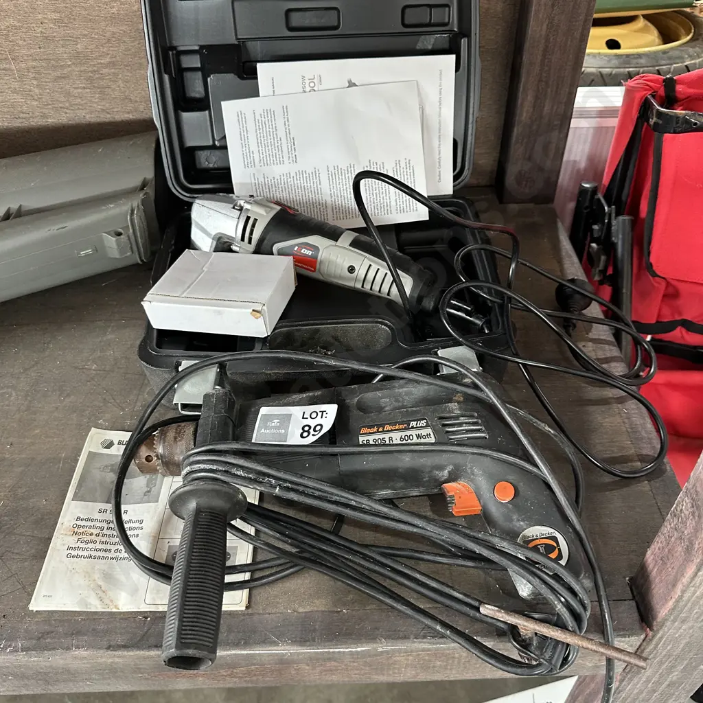 Hammer drill, and multi tool Image 1++