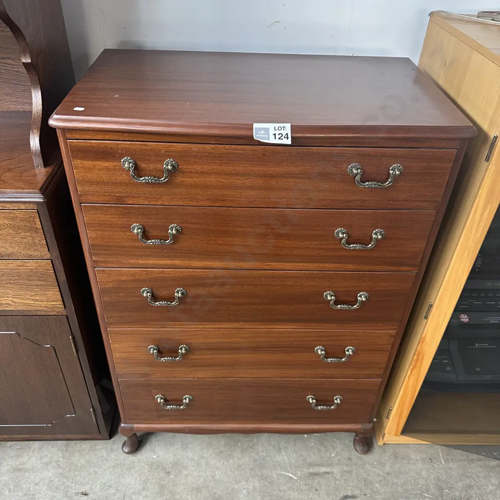 Mahogany tallboy Image 1++