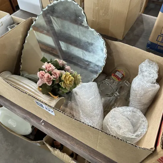 Deco mirror etc