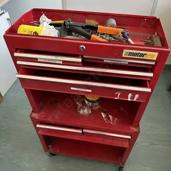 rolling tool box and contents