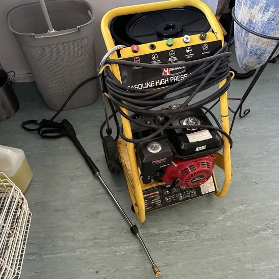 high pressure washer