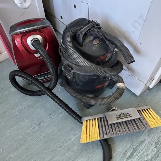 2 vacs and blade sweep