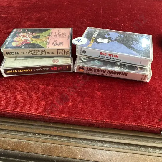 4 x cassette tapes