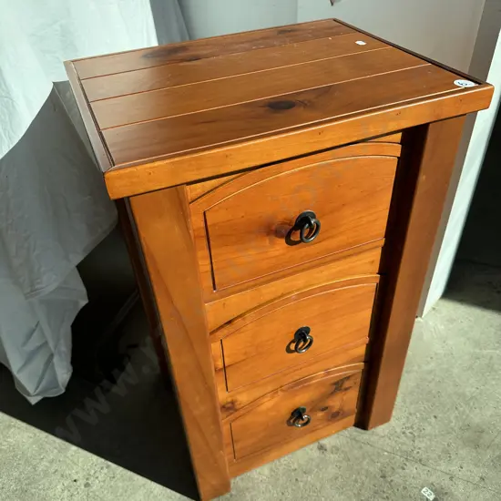 matching Pine bedside drawers