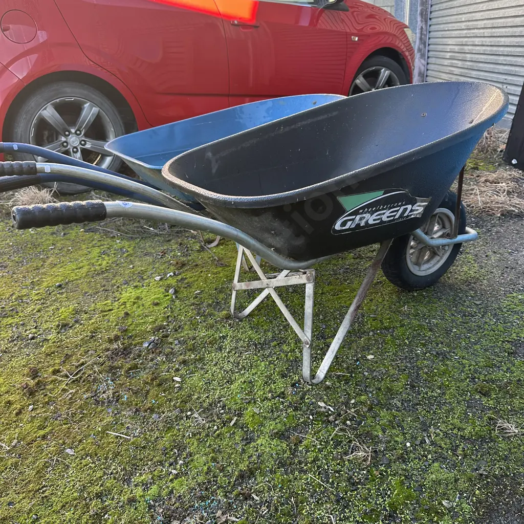 Greens wheelbarrow Image 1++