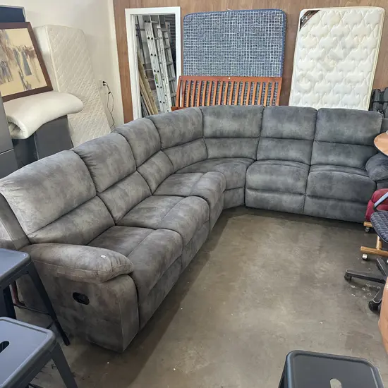6pc modular recliner lounge suite