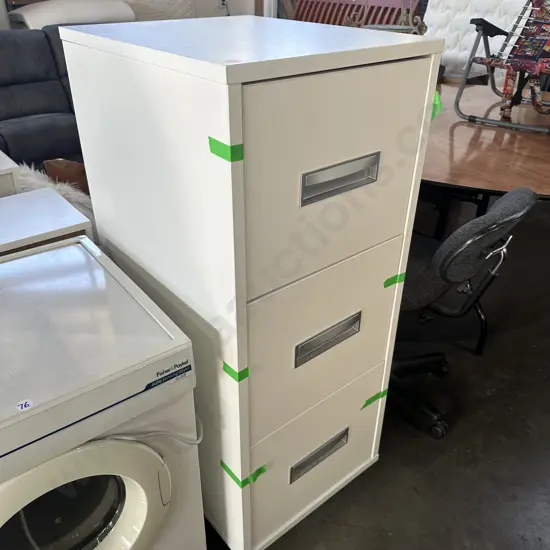 modern file cabinet on casters