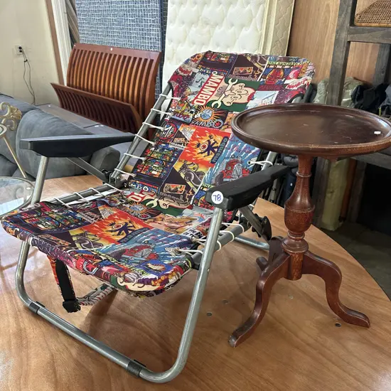 Mambo deck chair plus side table