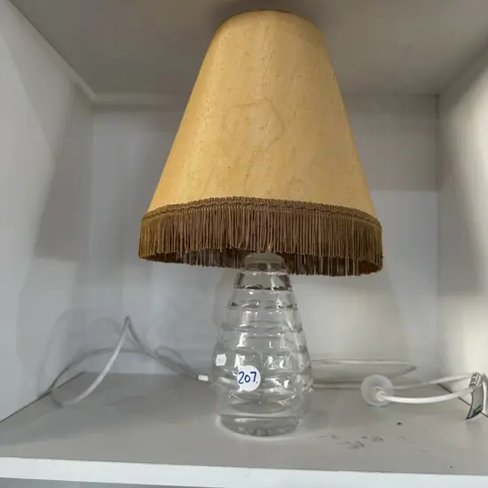 crystal lamp