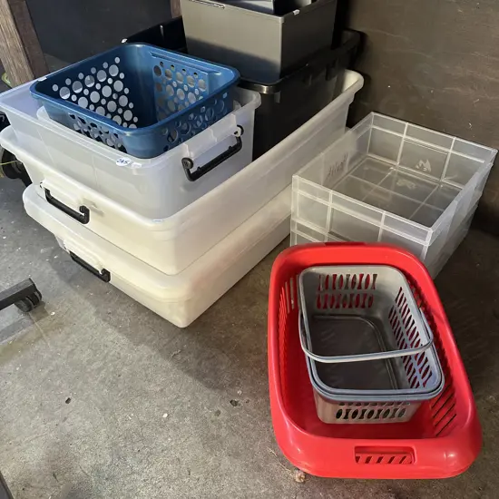 bins and baskets