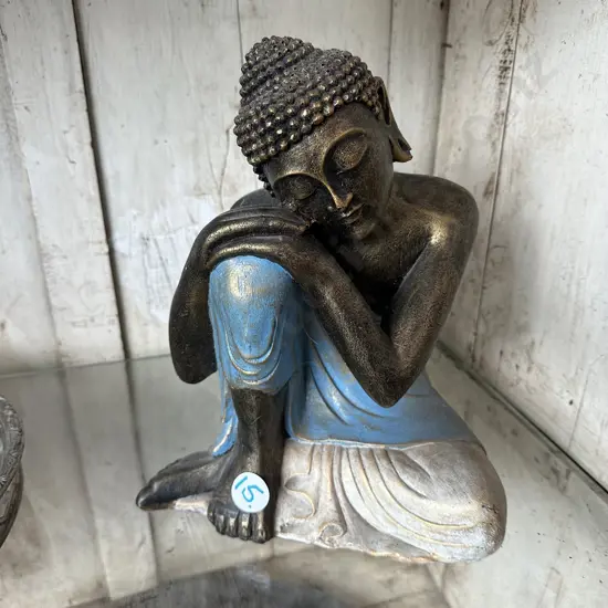 resin reclining buddha 30cm