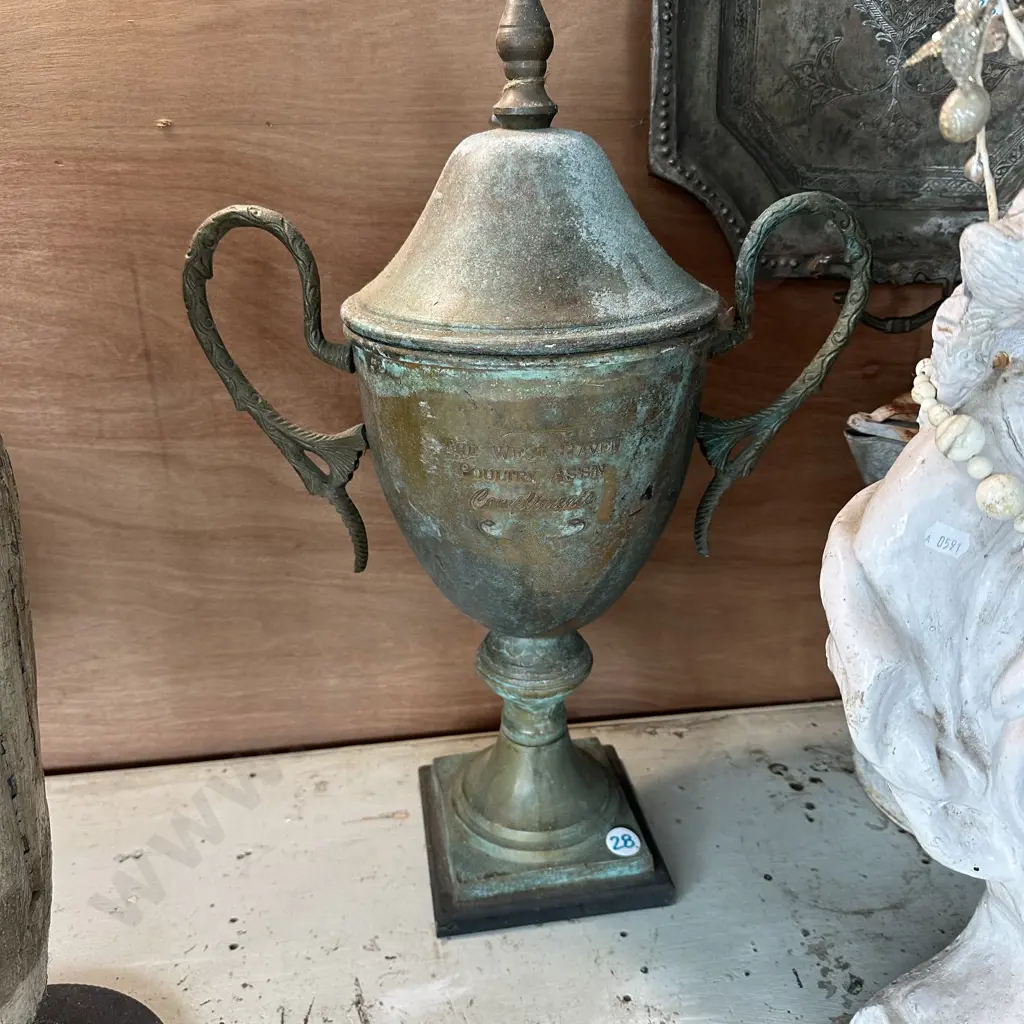 The West Haven Poultry assn trophy Image 1++