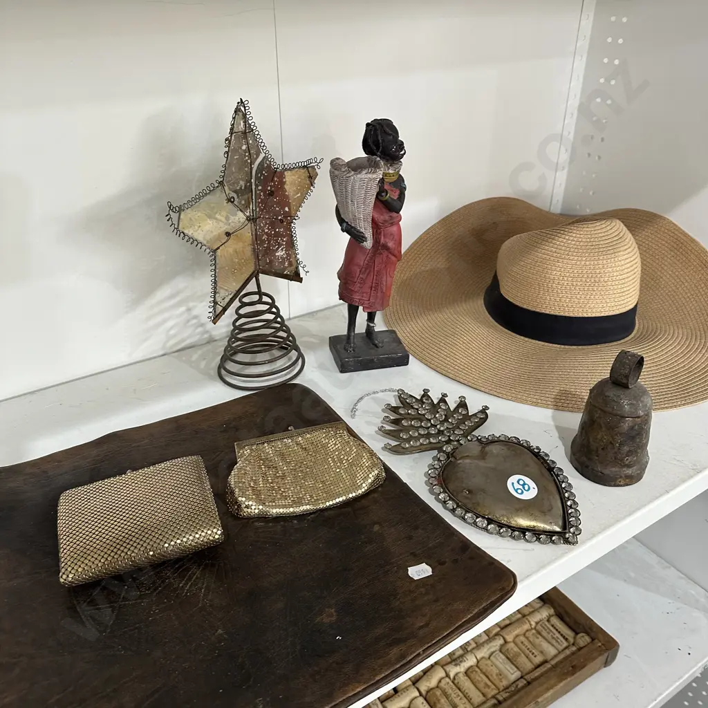 sequence purses, hat, leather cushion cover etc Image 1++