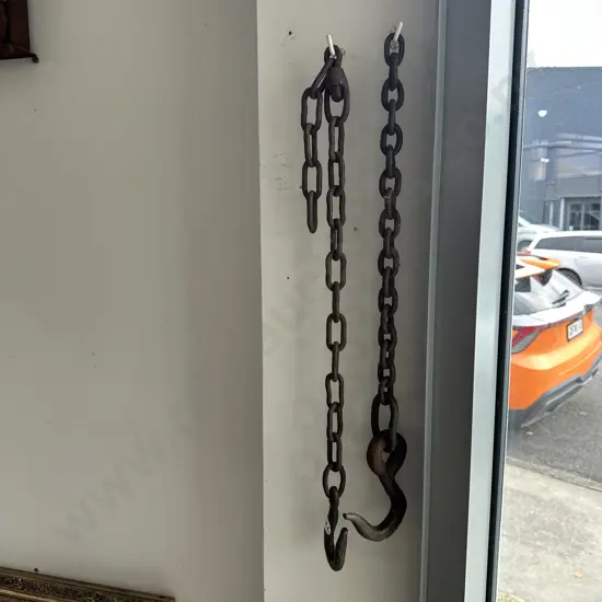 2 early chain and hooks
